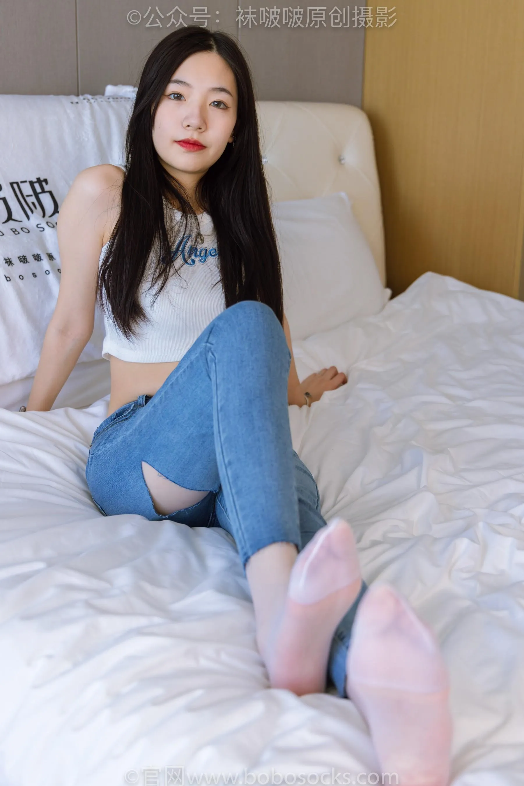 [BoBoSocks袜啵啵]NO.201 小甜豆-高跟鞋、白丝 [87P]插图4